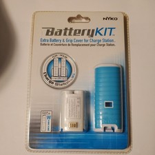 [NÃO ABERTO] Kit de Bateria Nyko Wii - Bateria e Capa de Punho - Azul, usado comprar usado  Enviando para Brazil
