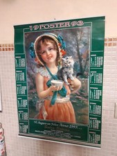Poster calendario pubblicitari usato  Catania