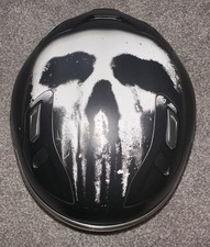 HJC - Marvel - The Punisher - MotoGP - Capacete de colisão de motocicleta - FGST - Médio, usado comprar usado  Enviando para Brazil