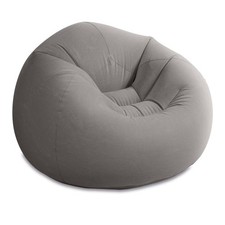 INTEX Inflatable Lounge Beanless Lounger Bag Chair - Grey (Open Box) comprar usado  Enviando para Brazil