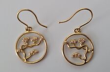 Boucles oreilles fleurs d'occasion  Nogent