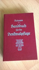 Reimers handbuch denkmalpflege gebraucht kaufen  Berlin
