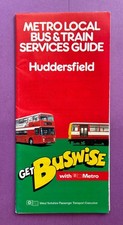 Bus timetable leaflet for sale  PUDSEY