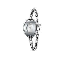 Reloj brazalete CALVIN KLEIN distintivo esfera plateada para dama K3H2M126 segunda mano  Embacar hacia Argentina