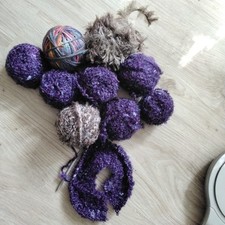 290g wollreste effektgarne gebraucht kaufen  Röbel