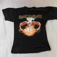 Camisa Iron Maiden Fear of the Dark masculina grande ponto único preta turnê 1992 taco, usado comprar usado Camisa Iron Maiden Fear of the Dark masculina grande ponto único preta turnê 1992 taco, usado comprar usado  Enviando para Brazil