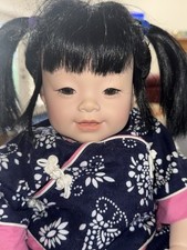 Boneca Adora asiática 18" nomeie seu próprio bebê criança menina pano vinil realista comprar usado  Enviando para Brazil