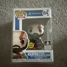 Funko Pop! Kratos With Blades Of Chaos #154 GITD PlayStation comprar usado  Enviando para Brazil