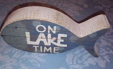 Lake time wooden for sale  Monongahela