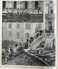 Incisione epoca originale usato  Viu