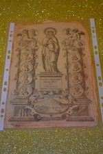 Stampa reliquie santa usato  Palermo