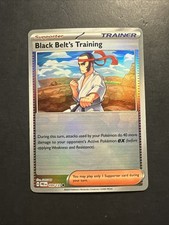 2025 Prismatic Evolutions Pokeball Ball Holo Supporter Black Belts Training 99 comprar usado  Enviando para Brazil