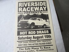 Nhra riverside raceway for sale  Cleveland