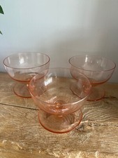 Rose glass trifle for sale  KING'S LYNN