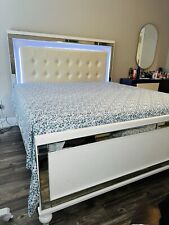 White upholstered king for sale  Houston
