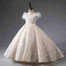 Vestido formal brilhante florista pérolas miçangas penas para festa de aniversário comprar usado  Enviando para Brazil
