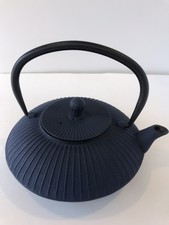 Bule de ferro fundido azul escuro revestimento de porcelana superfície interna e filtro de chá comprar usado  Enviando para Brazil