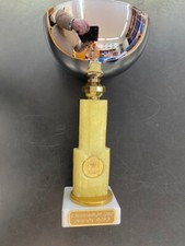Pokal goldfarben interessant gebraucht kaufen  Bad Honnef
