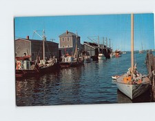 Postcard commercial wharf for sale  Almond