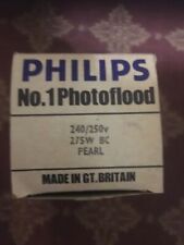 Philips photoflood light for sale  HEREFORD