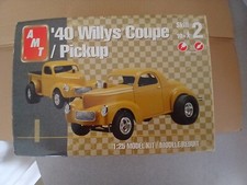 AMT '40 Willys Coupe/PickUp 1/25 caixa aberta comprar usado  Enviando para Brazil