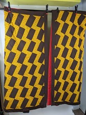 Cobertores geométricos florais costurados à mão vintage colcha par de 2 94 x 57" comprar usado  Enviando para Brazil