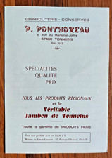 Charcuterie ponthoreau vérita d'occasion  Capendu