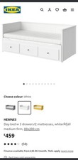 Ikea hemnes single for sale  UK