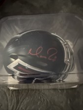 Mini capacete de velocidade Atlanta Falcons autografado por Matt Ryan / certificado de autenticidade Beckett comprar usado  Enviando para Brazil