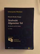 Lehrbuch strafrecht wessels gebraucht kaufen  Grönwohld