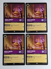 Disney Lorcana - Vassoura Mágica - The Big Sweeper x4 PLAYSET 46/204 comprar usado  Enviando para Brazil