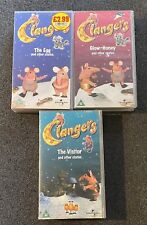 The Clangers Vintage VHS Video Bundle X 3 Various Titles - Pink Tape segunda mano  Embacar hacia Argentina