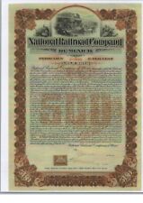 COMPANHIA FERROVIÁRIA NACIONAL DO MÉXICO...1902 PRIOR LIEN GOLD BOND comprar usado  Enviando para Brazil