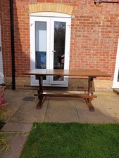 Oak wooden refectory for sale Oak wooden refectory for sale  ASHFORD