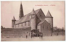 Fr02 bouteille eglise d'occasion  Le Quesnoy