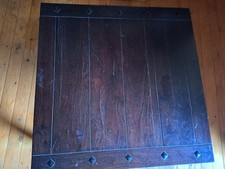 tisch 90x90 braun gebraucht kaufen  Helpsen