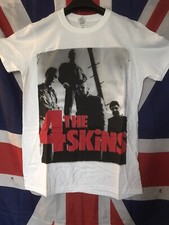 Camiseta 4 skins 1º álbum design skinhead Oi Punk 1s 1m 1lrg 1xltamanhos à esquerda!🇬🇧 comprar usado  Enviando para Brazil