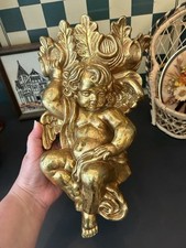 Gold cherub baby for sale  El Paso