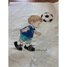 Handmade needlepoint boy for sale  Longs