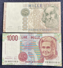Italien 1000 lire gebraucht kaufen  Bonn
