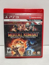 Mortal Kombat Komplete Edition (PlayStation 3, 2012) GH CIB Testado Funcionando, usado comprar usado Mortal Kombat Komplete Edition (PlayStation 3, 2012) GH CIB Testado Funcionando, usado comprar usado  Enviando para Brazil