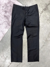 Emporio Armani Matt line Pasiaste klasyczne spodnie trourser rozmiar 50 Made in Italy na sprzedaż  PL