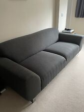 Grey seater sofa for sale  STOCKPORT