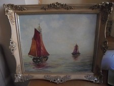 Ancien tableau marine d'occasion  Quillan