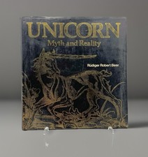 Vintage Unicorn Coffee Table Book, Historical Reference, Myth and Reality, BEER comprar usado  Enviando para Brazil