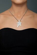 Collier chaîne pendentif usato  Spedire a Italy