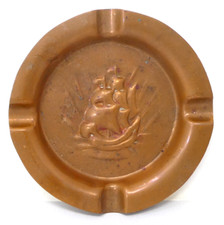 Copper ashtray embossed for sale  SALISBURY
