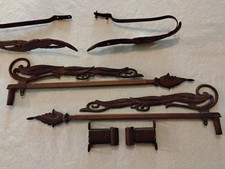 swing arm curtain rods for sale  Corning