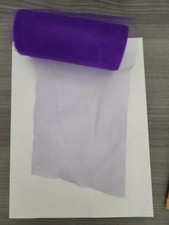 Purple tulle ribbon for sale  Calabash