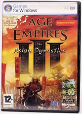 AGE OF EMPIRES III THE ASIAN DYNASTIES ESPANSIONE PC USATA ITALIANA FR1 87600 comprar usado  Enviando para Brazil